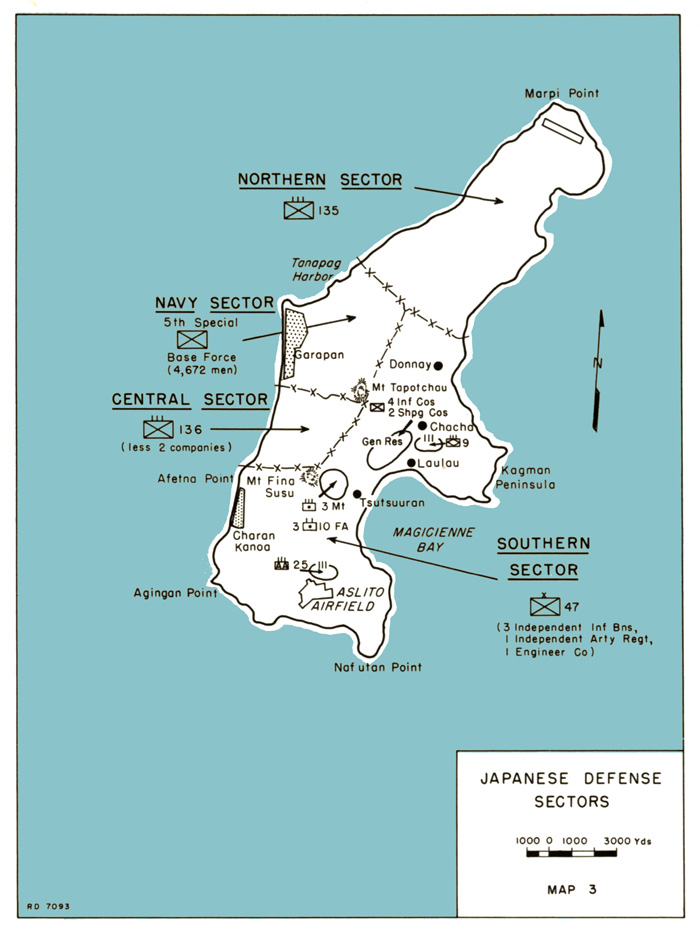 Saipan Village Map