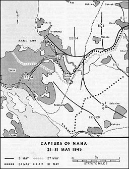 Map 15: Capture of Naha, 21-31 May 1945
