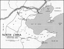 Map 33: North China--III Amphibious Corps Operations Area