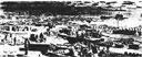 Figure 36. This view shows the hectic logistic activity within the
beachhead