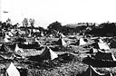 First Seabee Camp On the Normandy Beach