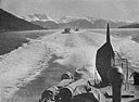 PT's of Squadron 13 proceed northward through the inland passage