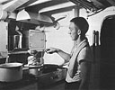 PT's were surprisingly roomy below decks. The ship's cook had an adequate galley to feed a hungry crew
