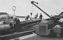 Loading a Mark VIII torpedo in its tube.