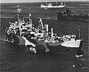 An LST-type PT tender, USS Silenus