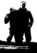 Figure 101.--First aid and physical assistance to the wounded on Iwo Jima.