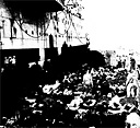 Figure 108.--Transferring patients from an LCV to Hospital Ship H.M.S. Lancaster.