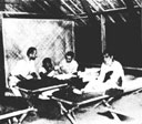 Figure 131.--Hospital care for natives on Majuro landing.