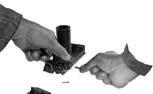 utting the latch lock back.