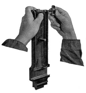 Replacing the latch.
