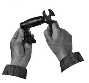 Replacing the grip.