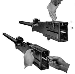 Removing the trigger bar.