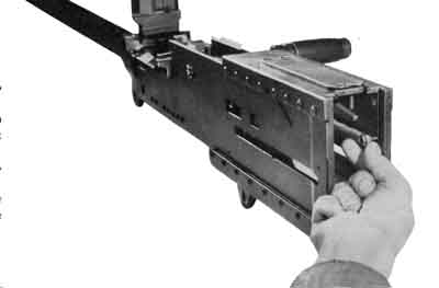 Removing the driving spring.