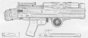 Section Drawing of Lewis Machine Gun