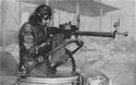 Flexible Lewis Machine Gun Mounted on a Scarff Ring