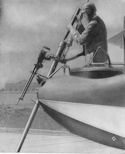 A Davis Gun Mounted on a Naval Seaplane