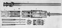 Rheinmetall 30-mm Automatic Aircraft Cannon, MK-108, Disassembled