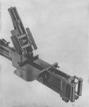 Breda 20-mm Automatic Aircraft Cannon with Cover Group Open, Exposing Feed Mechanism