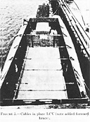 Figure 5.--Cables in place LCV (note added forward brace).