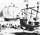 An LSH (Landing Ship Horse) of 700 Years Ago