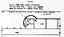 Figure 10.1 Section of Tire over corner -- wired to hole drilled in gutter.