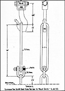 Sketch 1. Extension for DUKW Davit Eyes for Use in Welin Davits.