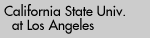 California State University at Los Angeles