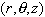 (<EM>r</EM>,<EM>theta</EM>, <EM>z</EM>)