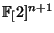 $ \FF[2]^{n+1}$