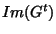 $\displaystyle Im(G^t)$