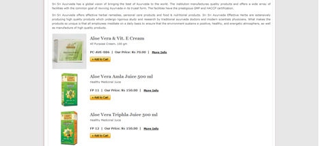 Sri Sri Online Store