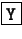 \fbox{\tt Y}