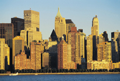 New York City from the water