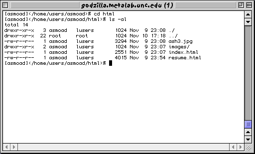 looking at the files....