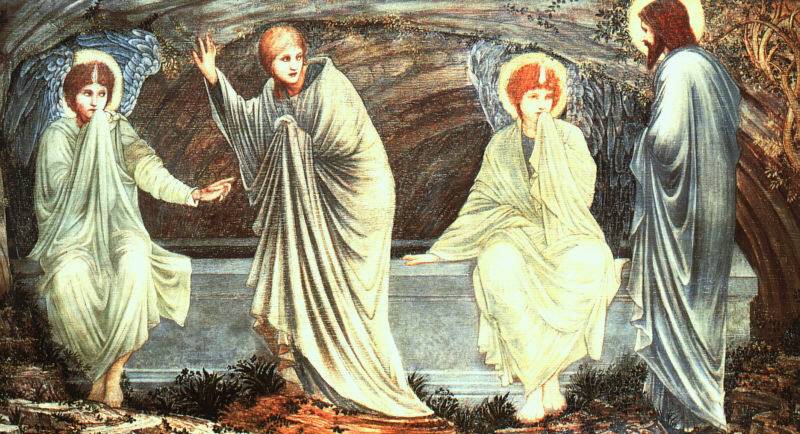 Fides, 1872, 63×178 cm by Edward Coley Burne-Jones: History