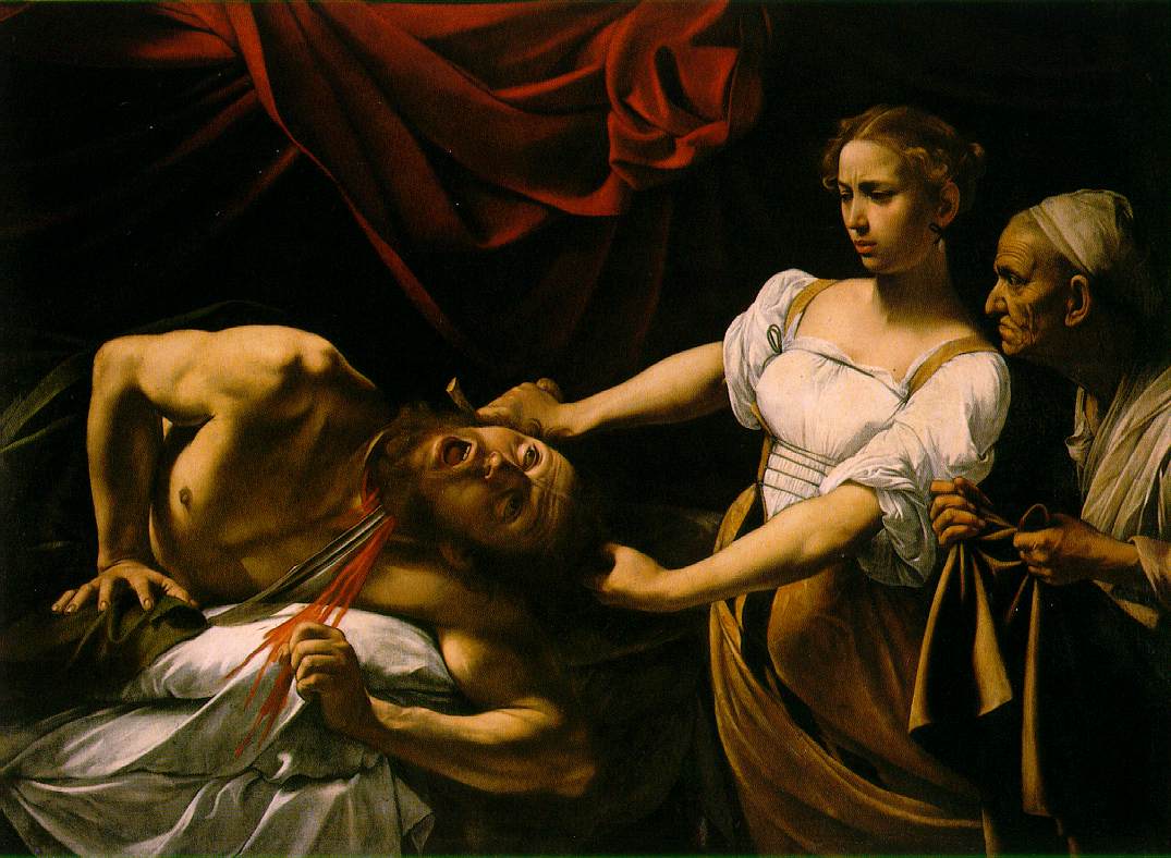 Caravaggio.
Judith ja Holovernes.