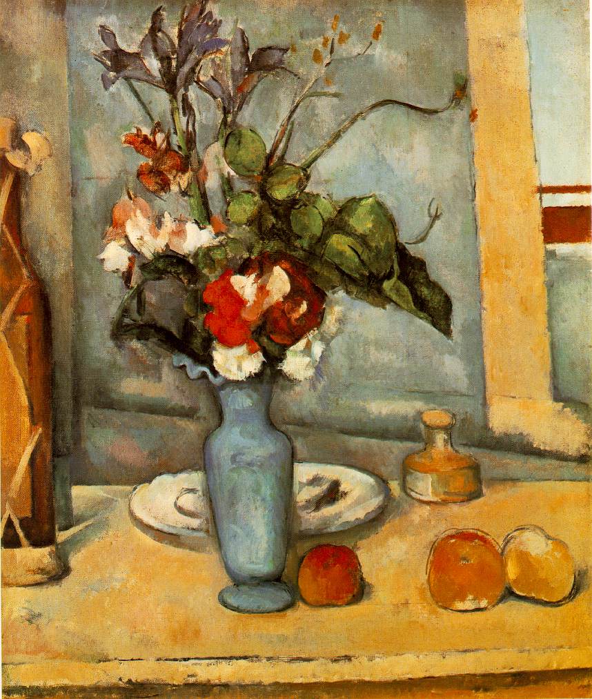 WebMuseum: Cézanne, Paul: The Blue Vase
