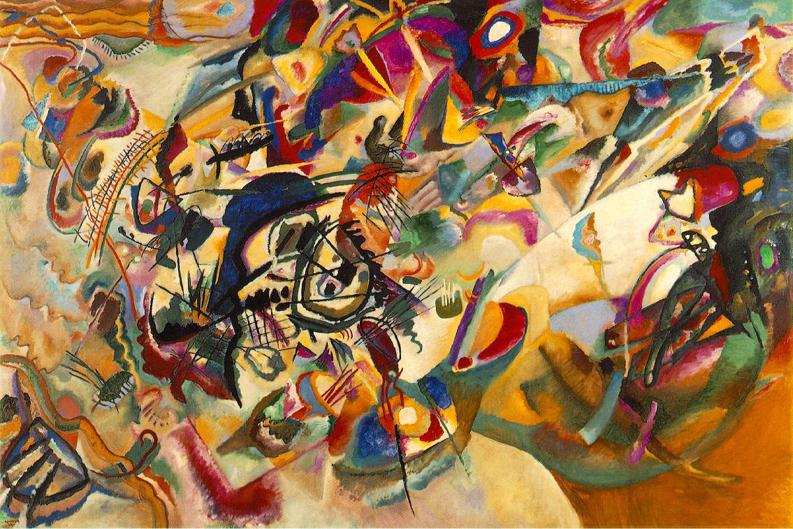 Ngjyrat dhe format karakterizojnë artin abstrakt të Wassily Kandinsky