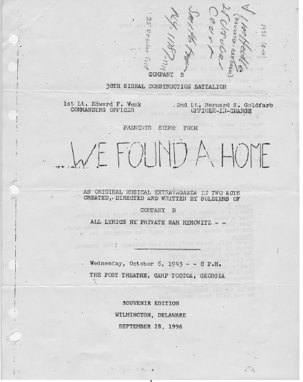Program Cover