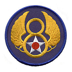 Eighth Air Force
          Shoulder Patch
