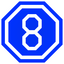 VIII Corps Shoulder
              Patch